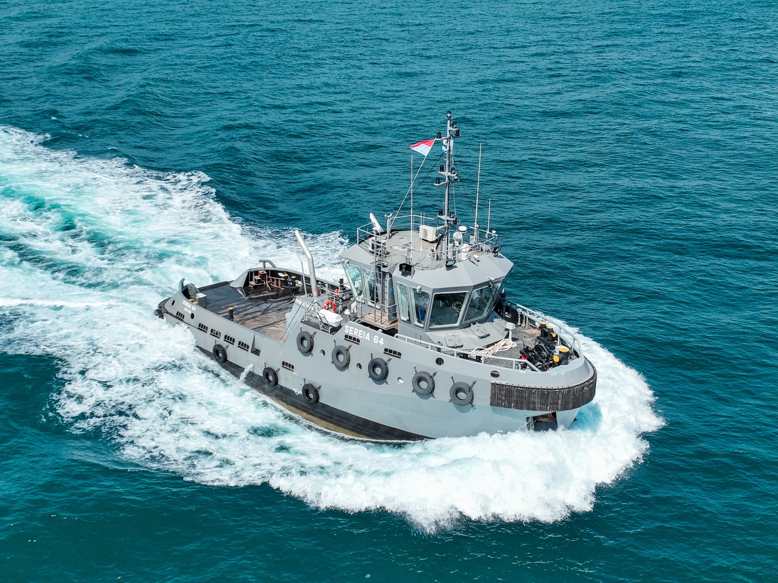 Sea Trial tugboat TRA 2700 kedua : KTU x Robert Allan