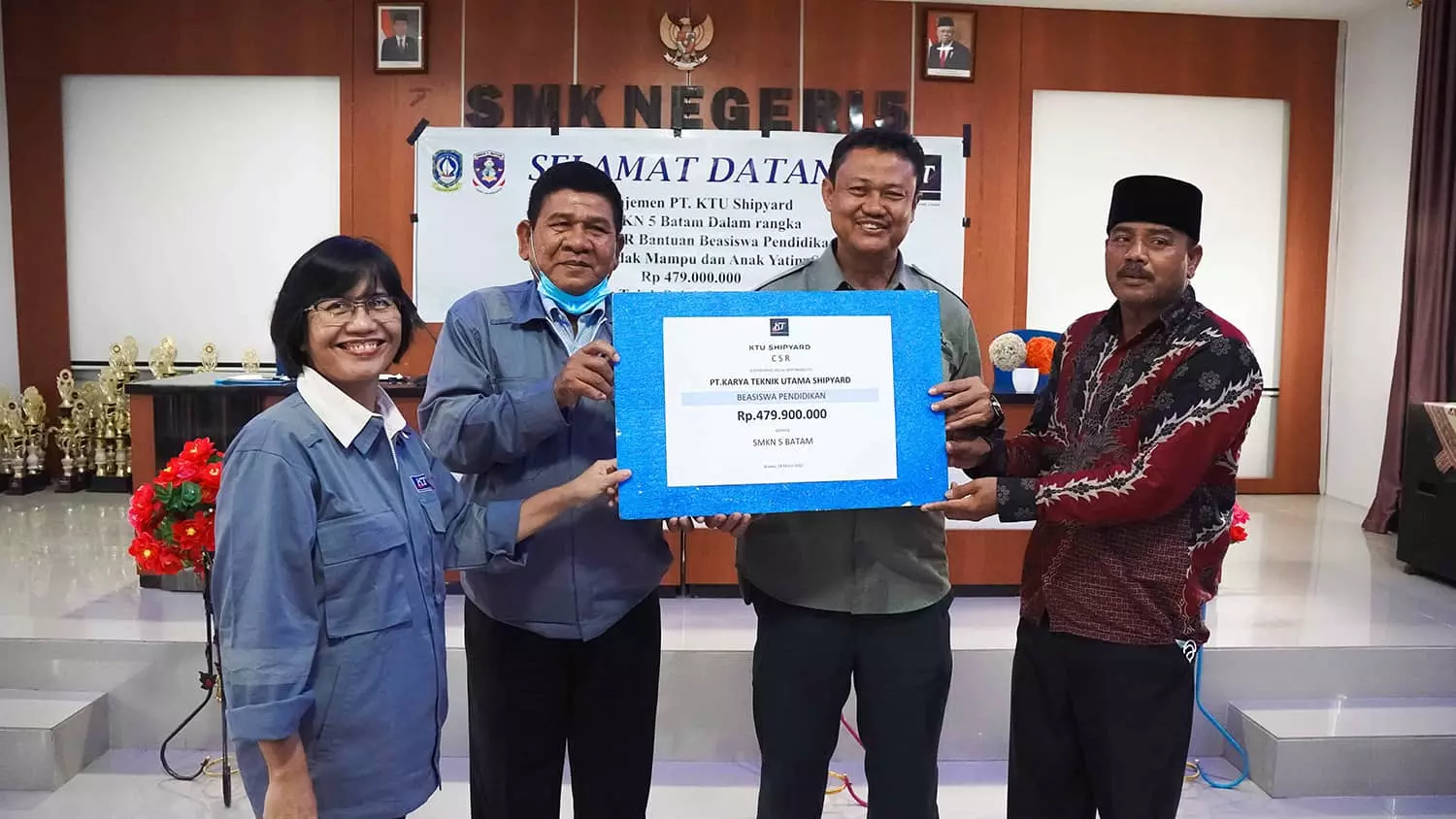 Scholarship Program for SMK 5 Batam